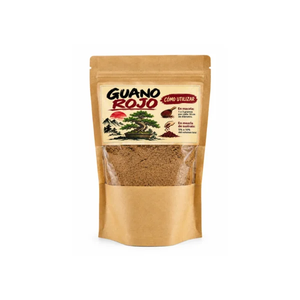 Guano Rojo Fertilizante Orgánico 500gr
